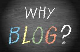 Why should I blog?